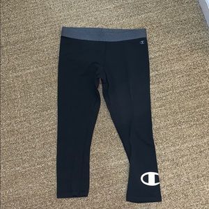 black champion leggings
